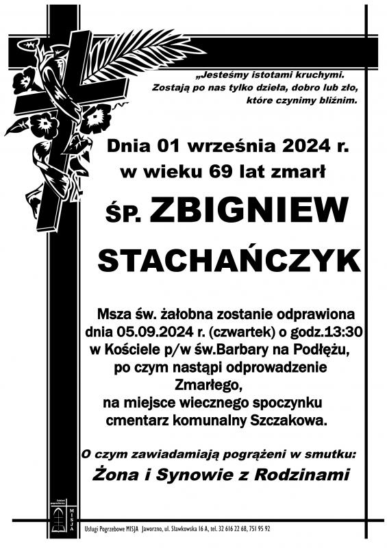 ZBIGNIEW STACHAŃCZYK