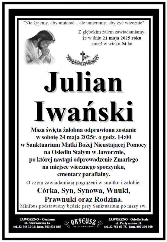 JULIAN IWAŃSKI