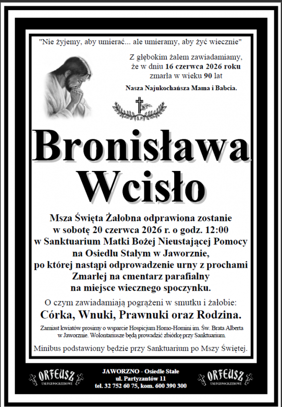 BRONISŁAWA WCISŁO