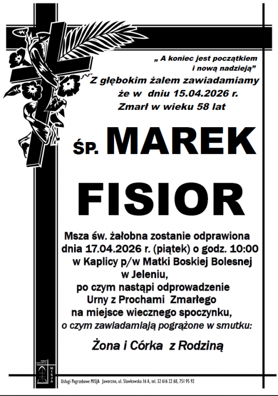 MAREK FISIOR