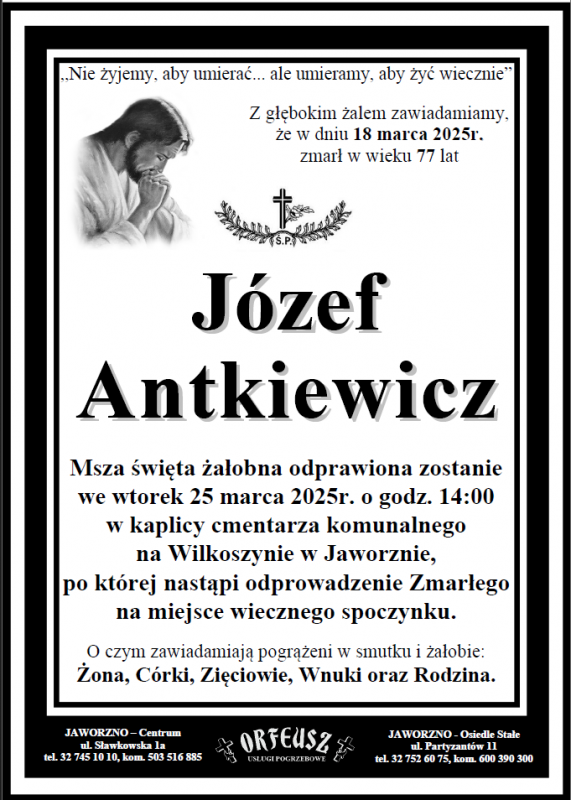 JÓZEF ANTKIEWICZ