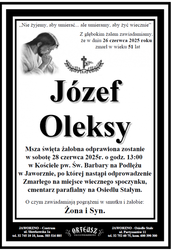 JÓZEF OLEKSY