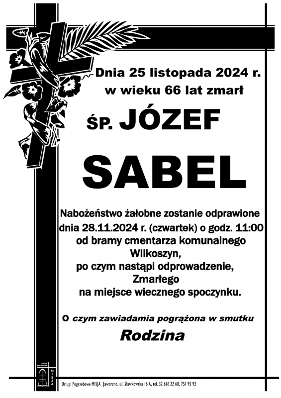 JÓZEF SABEL