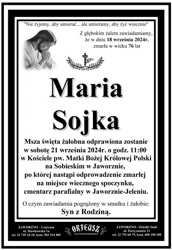 MARIA SOJKA