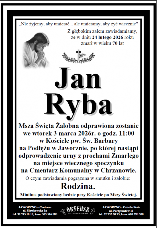 JAN RYBA