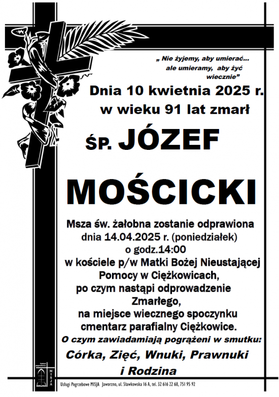 JÓZEF MOŚCICKI
