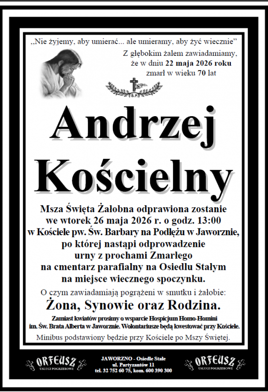 ANDRZEJ KOŚCIELNY