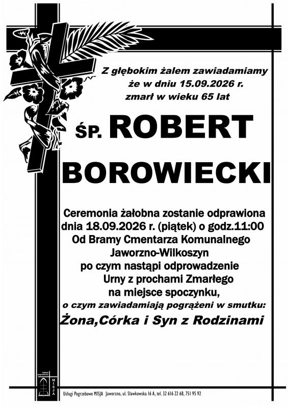 ROBERT BOROWIECKI