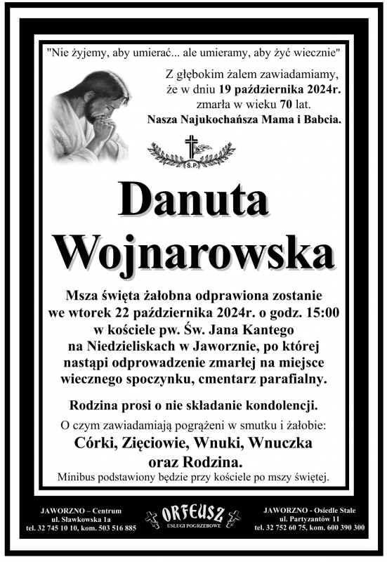 DANUTA WOJNAROWSKA