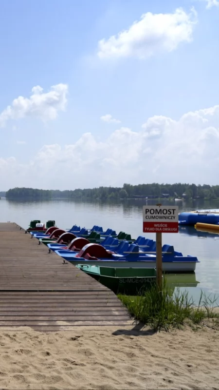 Bezpłatne wypożyczenie kajaku oraz rowerka wodnego nad Zalewem Sosina w Jaworznie 