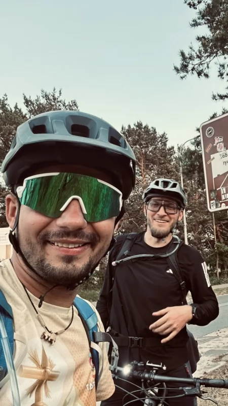 Z Jaworzna aż na Hel. Rowerem przejechali ponad 700 kilometrów