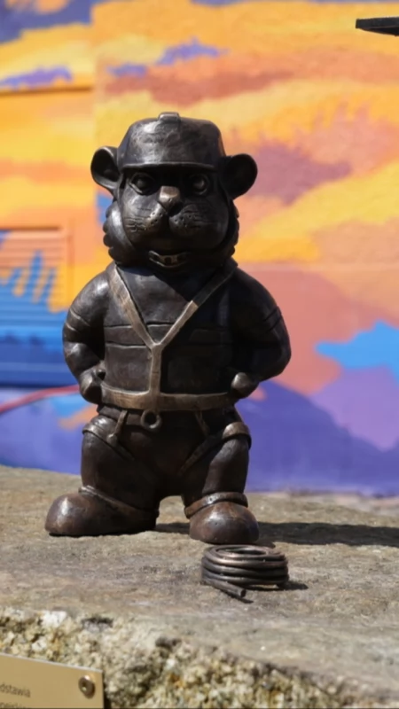 Nowa figurka chomika w Jaworznie. To Energetyk Sieciomir