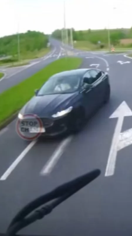Jazda pod prąd w Jaworznie. Nagranie trafiło na Stop Cham