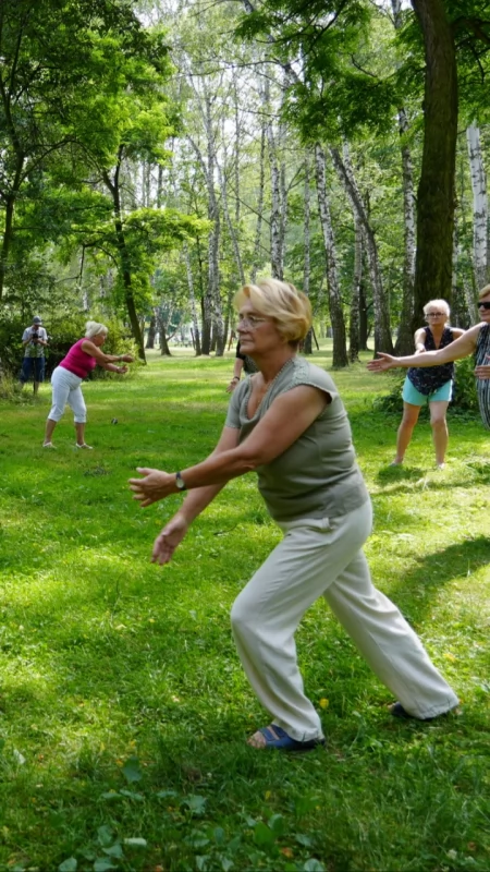 Plenerowe zajęcia Tai Chi w Jaworznie