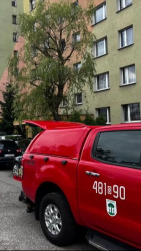 Biały proszek w kopercie sygnowanej przez bank zaniepokoił mieszkańca Jaworzna