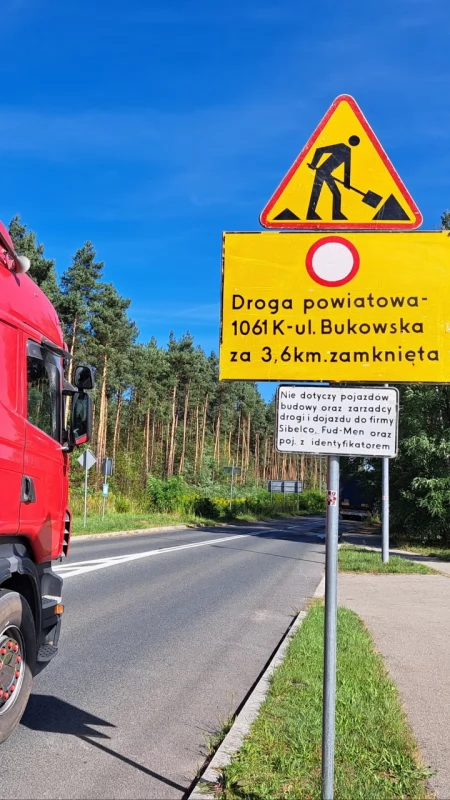 Błąd w nawigacji Google Maps. Nad Zalew Sosina dojedziesz ulicą Bukowską od strony Jaworzna