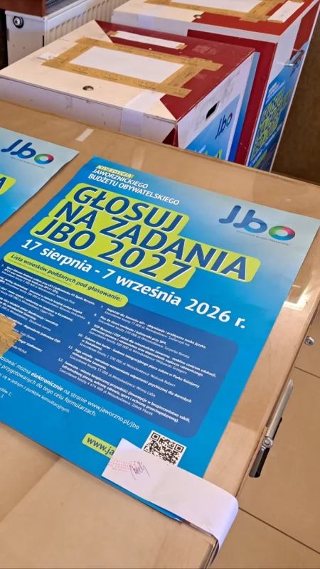 Jaworznicki Budżet Obywatelski 2027. Zakończono liczenie kart w Jaworznie