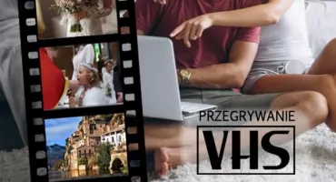 Przegrywanie kaset VHS i DV na DVD lub plik mp4 – Jaworzno