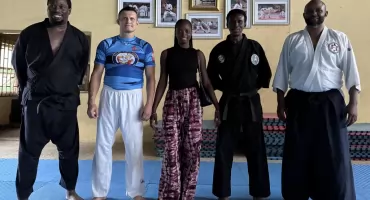 Jaworznickie Jiujutsu w Afryce Zachodniej 