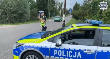 Policjanci z Jaworzna w kampanii „Mistrzu Zwolnij”