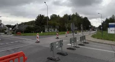 Ruch wahadłowy na DK 79. Ruszyła przebudowa skrzyżowania