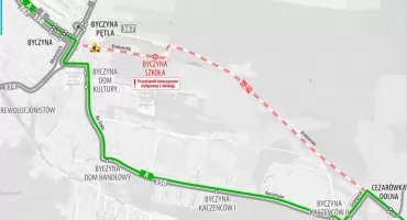 Utrudnienia dla pasażerów w Byczynie. Zamknięty przystanek Byczyna Szkoła