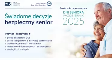 ZUS zaprasza na Dzień Seniora