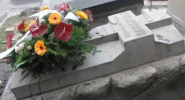 Jaworznianie na pogrzebie księdza Stojałowskiego