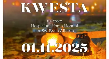 Jaworznickie Hospicjum będzie kwestować na cmentarzach 