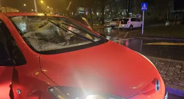 Uwaga kierowcy! Potrącenie pieszego w rejonie ronda w centrum Jaworzna