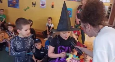 Zabawa andrzejkowa w Przedszkolu Miejskim nr 17 