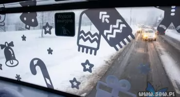 Świąteczny autobus znów na ulicach miasta