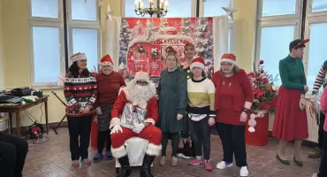 Św. Mikołaj spełnił marzenia podopiecznych Środowiskowego Domu Samopomocy