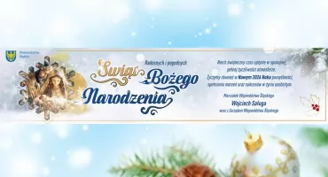 Życzenia na Boże Narodzenie od Marszałka Województwa Śląskiego Wojciecha Saługi