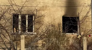 Pożar zniszczył dom starszego mieszkańca Jaworzna