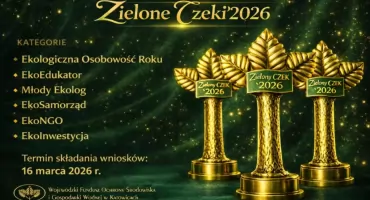 Zielone Czeki 2026 - zgłoś kandydata do nagrody