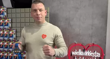 Złoty medal z mistrzostw Europy w armwrestlingu na aukcji WOŚP