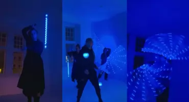 Ogniste światełko do nieba nad Zalewem Sosina. 34. Finał WOŚP 