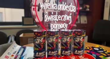 „Pomagamy WOŚP” 34 Finał WOŚP Zdrowe brzuszki naszych dzieci - PM nr 15 wspierało Orkiestrę