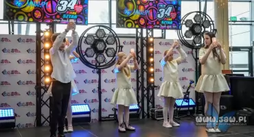 Taniec Noel w wykonaniu dzieci ze Specjalnego Ośrodka Szkolno-Wychowawczego im. Jana Pawła II na Finale WOŚP