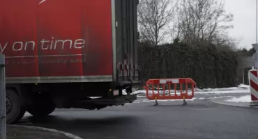 Będą małe poprawki przy rondzie i dopiero puszczą ruch