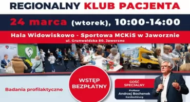 Regionalny Klub Pacjenta w Jaworznie. Darmowe badania, porady lekarzy