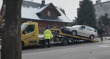 Dwa samochody zderzyły się na ulicy Jagiellońskiej