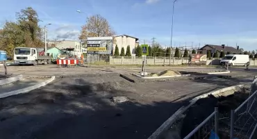 Budowa ronda przy ul. Olszewskiego wstrzymana