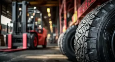 Jak mądrze dobrać opony przemysłowe i obniżyć koszty pracy maszyn