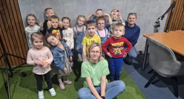 Przedszkolaki w redakcji – bardzo odkrywcza rozmowa na różne tematy