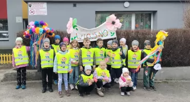 Powitanie wiosny w Przedszkolu Miejskim nr 17