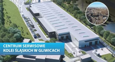 Centrum Serwisowe Kolei Śląskich powstanie w Gliwicach