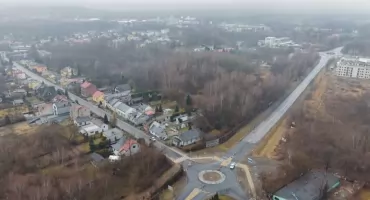 Otwarcie ronda na ulicy Olszewskiego. Kończy się przebudowa skrzyżowania