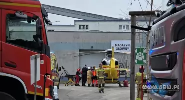 Wypadek na Kopalni Sobieski w Jaworznie. Górnik wyjechał na powierzchnię przytomny